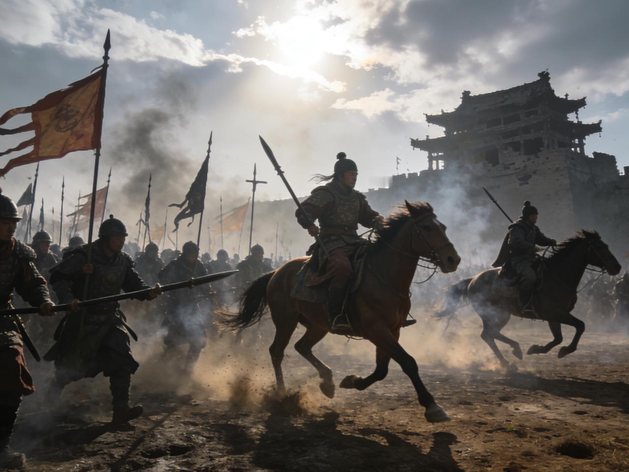 🔰西晋一统天下才36年，就引来五胡乱华；三国分裂百年，胡人却不敢南下半步，差距