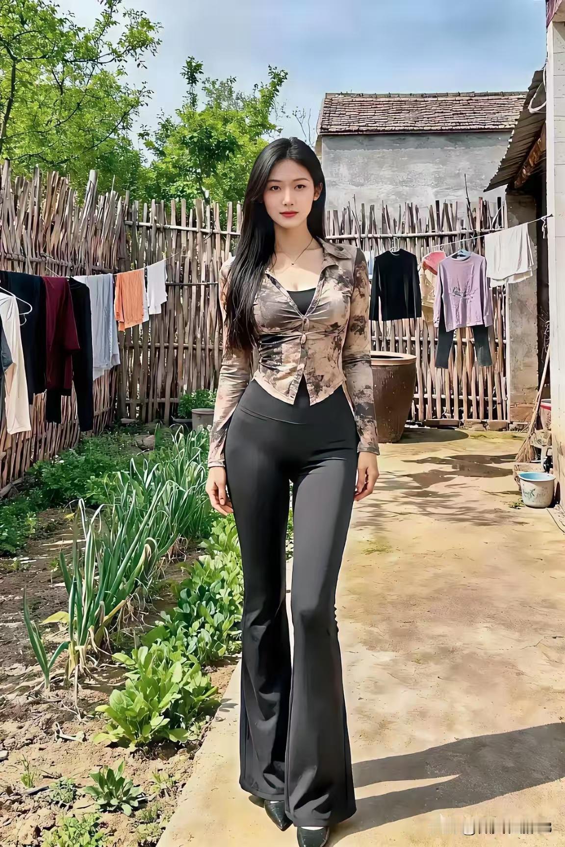 四块玉·美女体态柔，纤腰秀，长腿娉婷惹人眸。不知仙子谁家有。过客瞧，频转