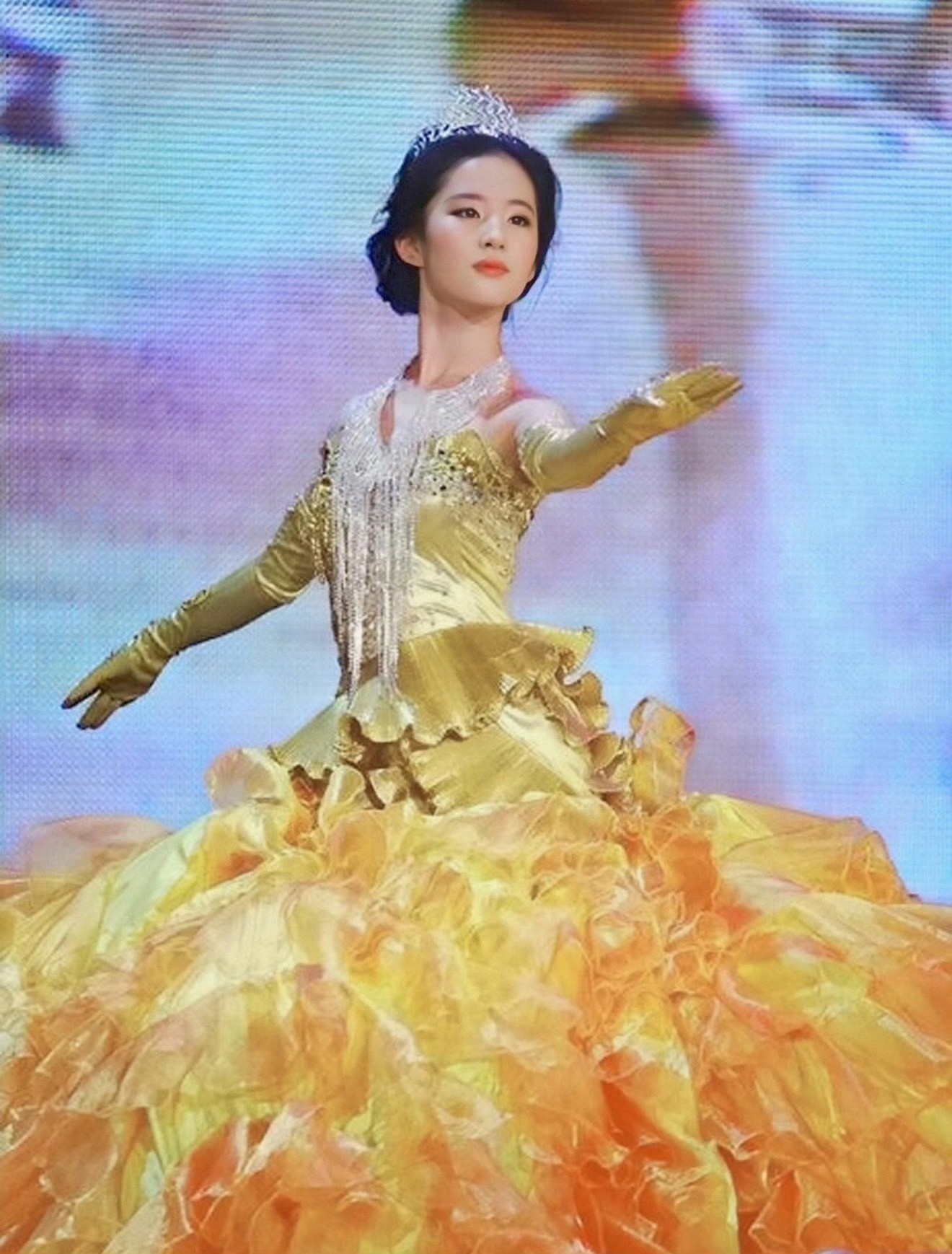 刘亦菲早期状态