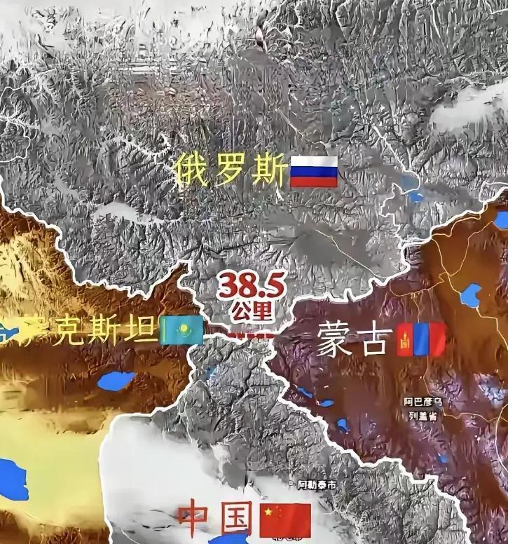 只差38公里！外蒙古为啥没能接壤哈萨克斯坦？全靠这位晚清狠人外蒙古与哈萨克