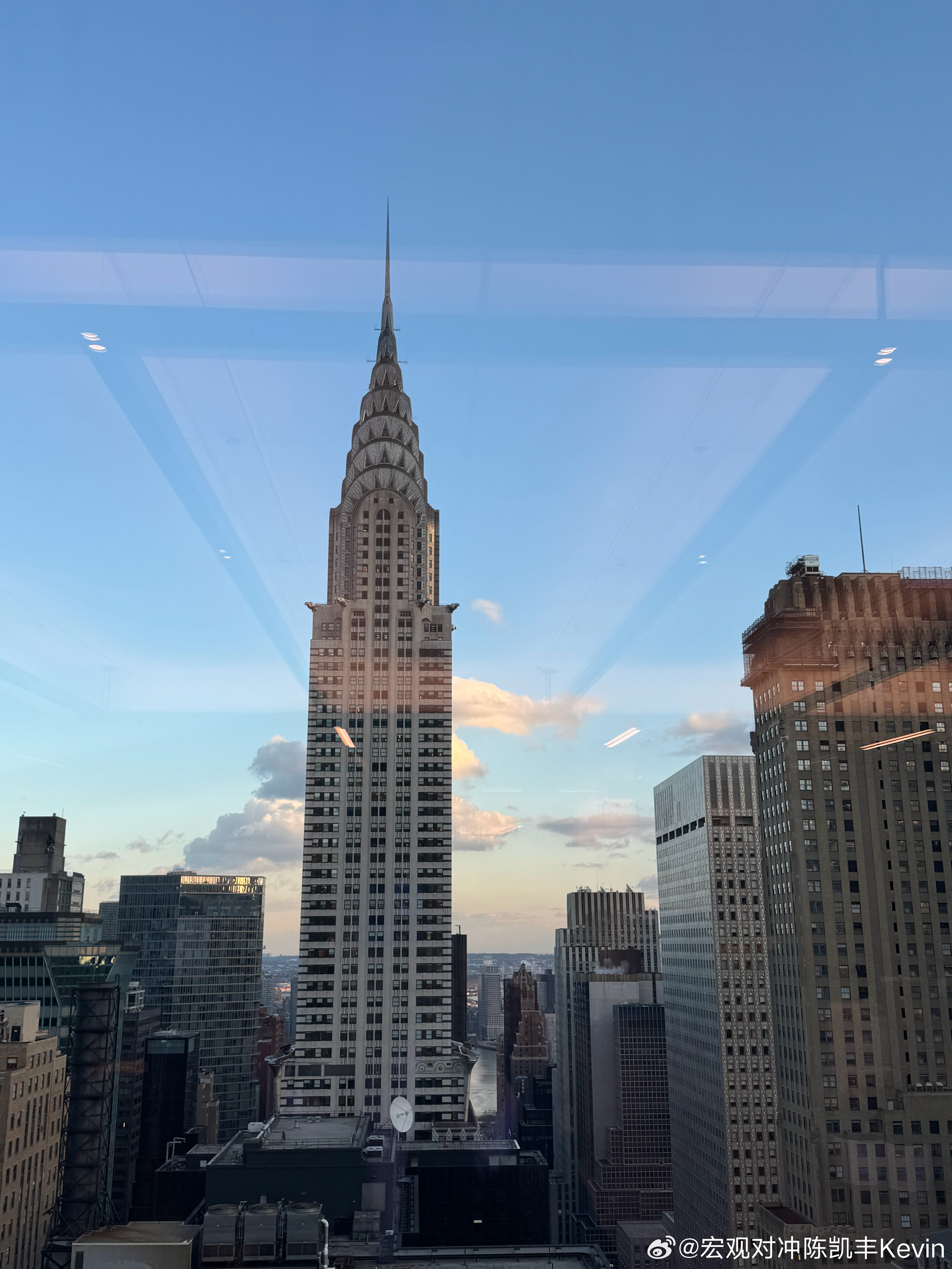 纽约最漂亮的风景：克莱斯勒大厦美国