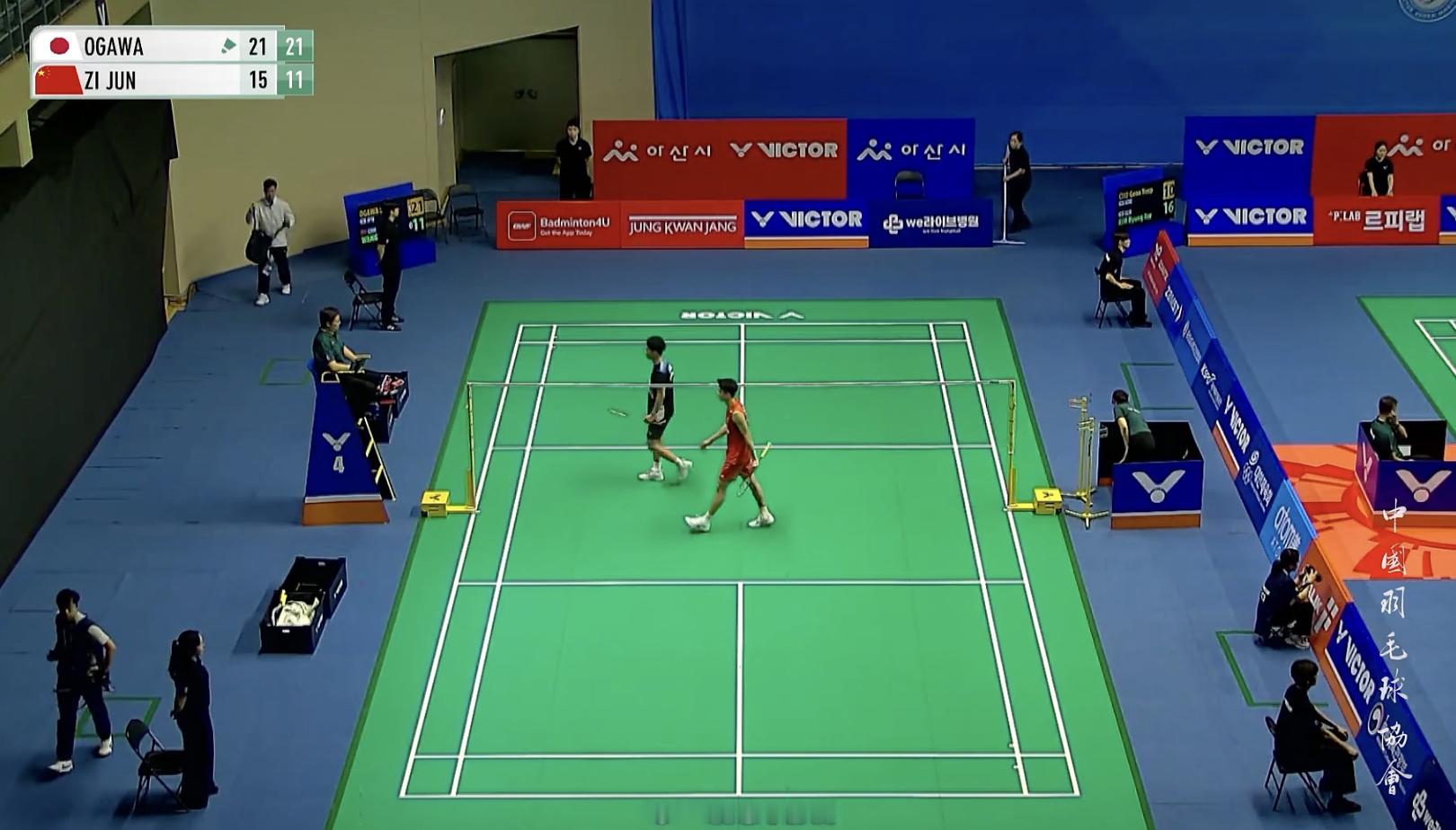 🏸王子峻两局不敌对手止步资格赛首轮！王子峻🇨🇳15-21、11-21?