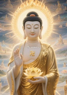 默念：佛祖保佑，心境澄澈远离杂念