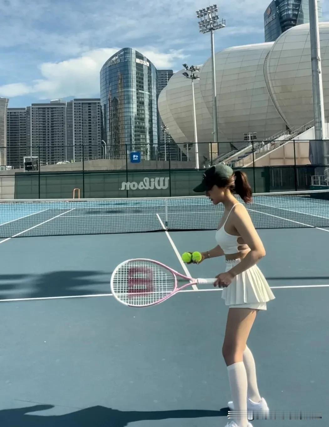 记录我的2025网球美女