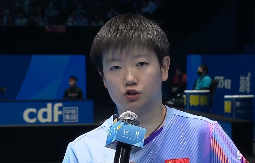 孙颖莎接受采访已形成定式。看孙颖莎的赛后采访看多了后，发现莎莎已经形成了一个定