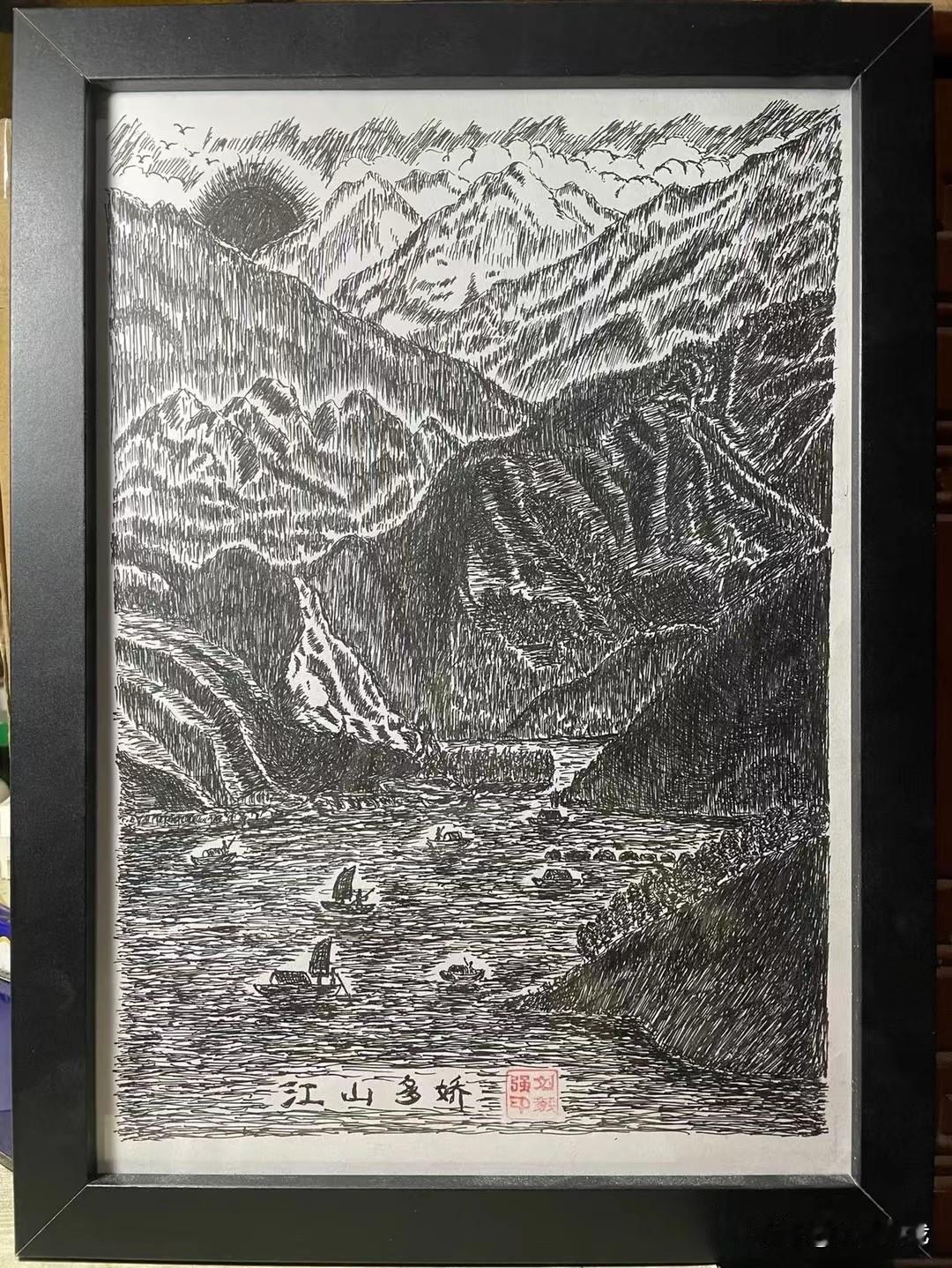 早期风光作品。