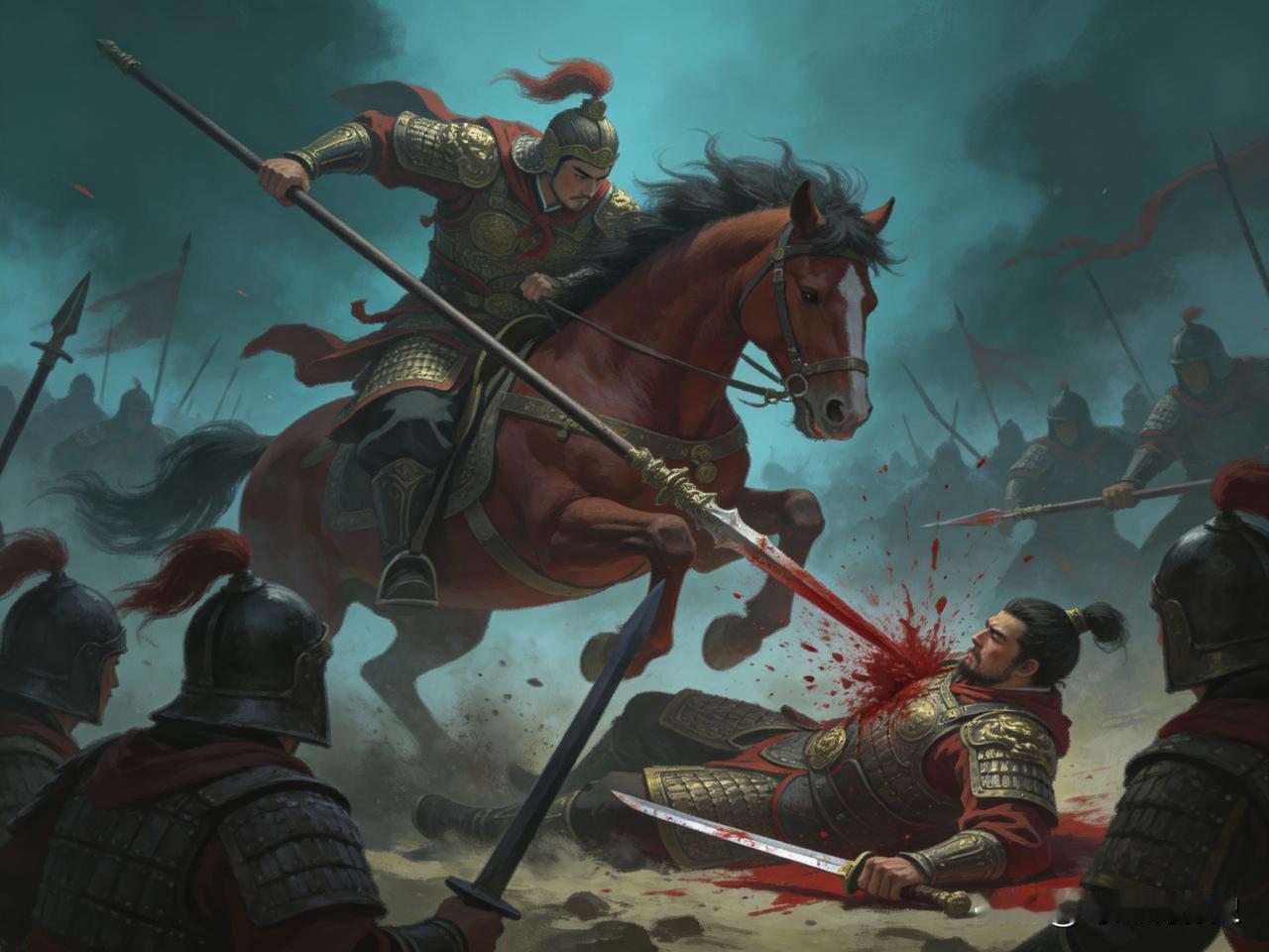 “张辽一战斩杀太史慈”这一情节，并非出自正史《三国志》，而是《三国演义》中的艺术