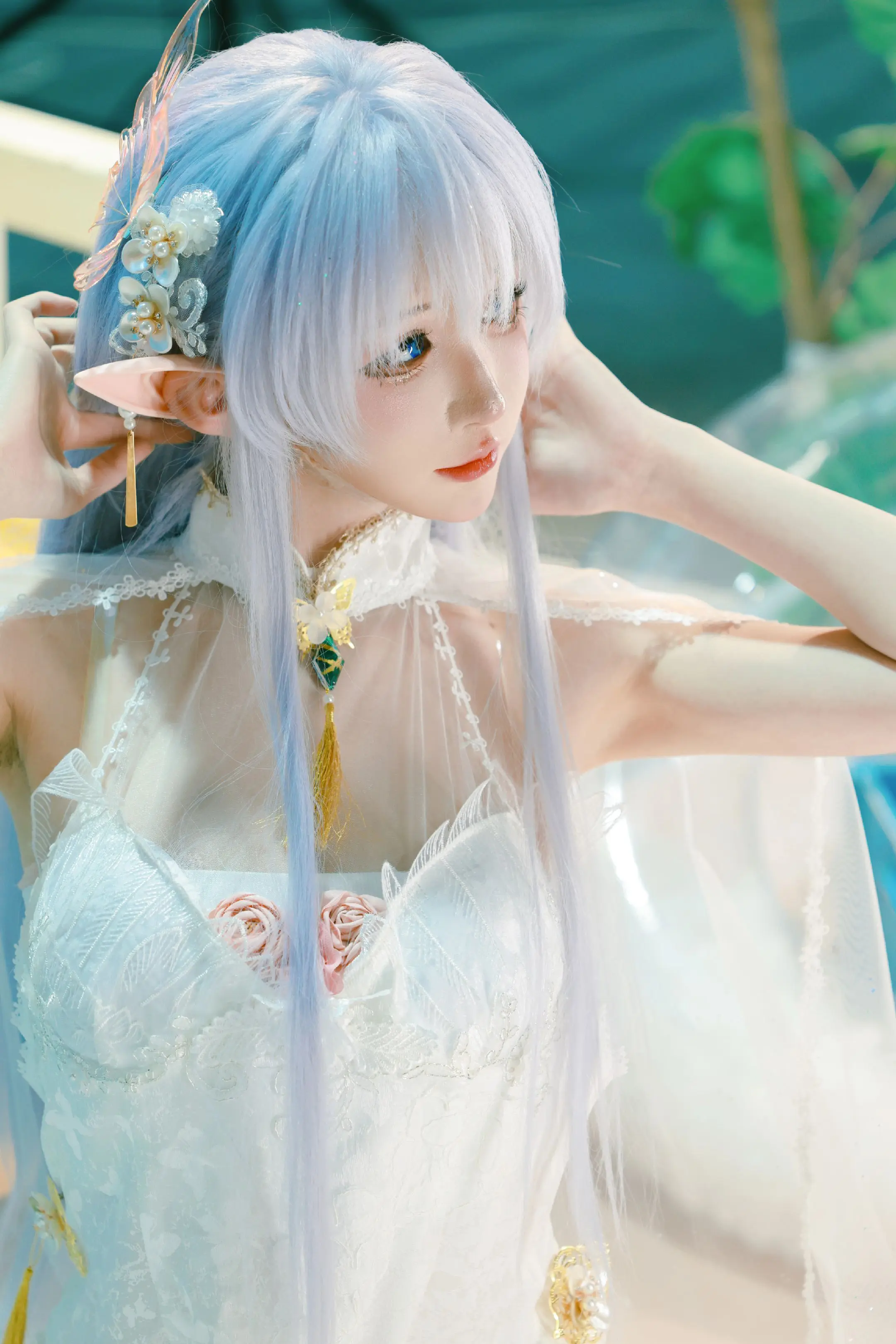 碧蓝航线·阿尔比恩花嫁cos.