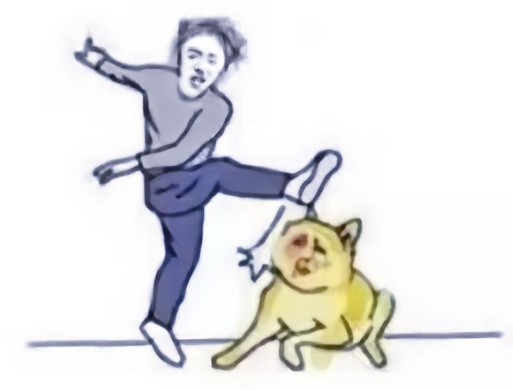 “赖皮狗”就是这样，你链子勒得越紧，它叫嚣的声音就越大，正所谓弥留之际的最后疯狂