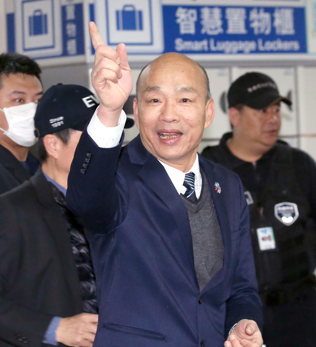 韩国瑜“决不向谁投降？”2026年5月14日，英国伦敦国会下议院丘吉尔厅。台
