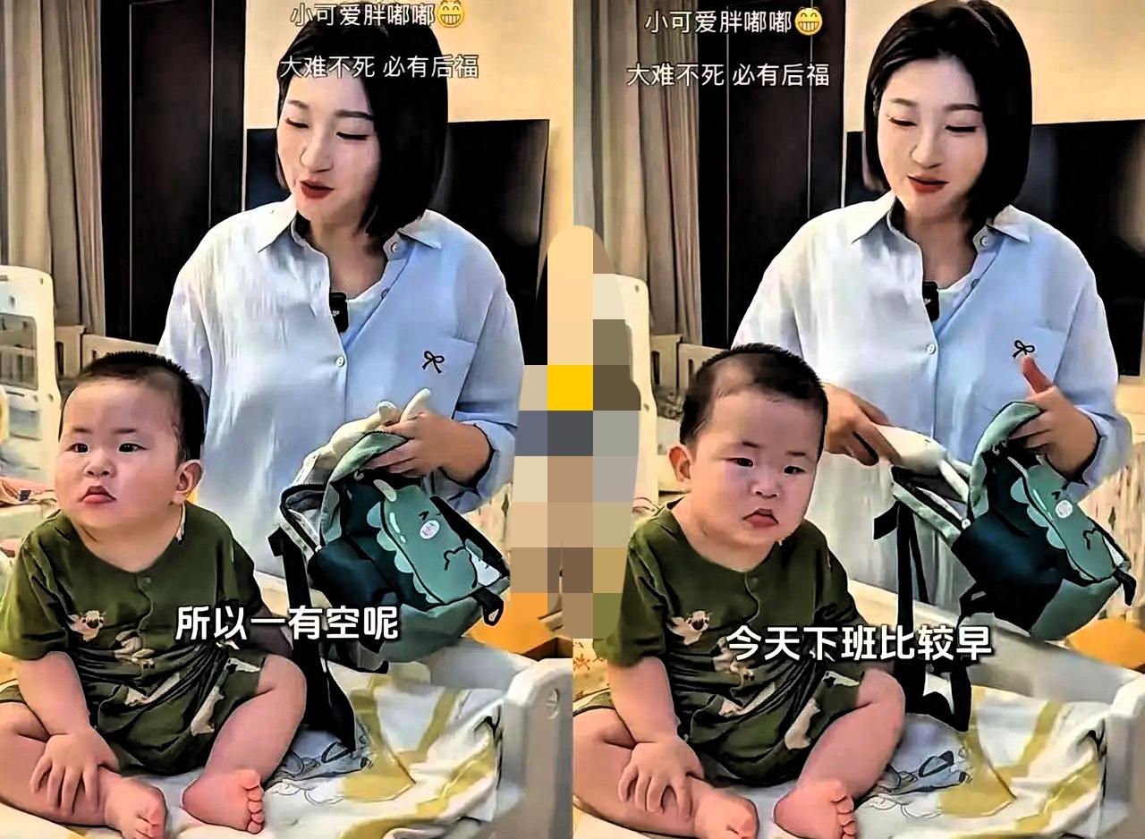 王暖暖生的宝宝被吐槽不正常！就因为宝宝看起来是斗鸡眼。咱都知道，宝宝小时候