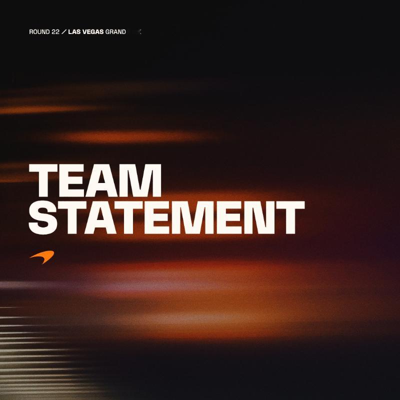 迈凯伦车队官方声明在拉斯维加斯大奖赛之后，我们被发现违反了技术规则第3.5.9条