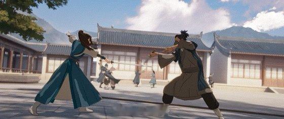 动漫第一次看到官方亲自下场说不魔改笑傲江湖动画电影《笑傲江湖》动画电影小编也太可