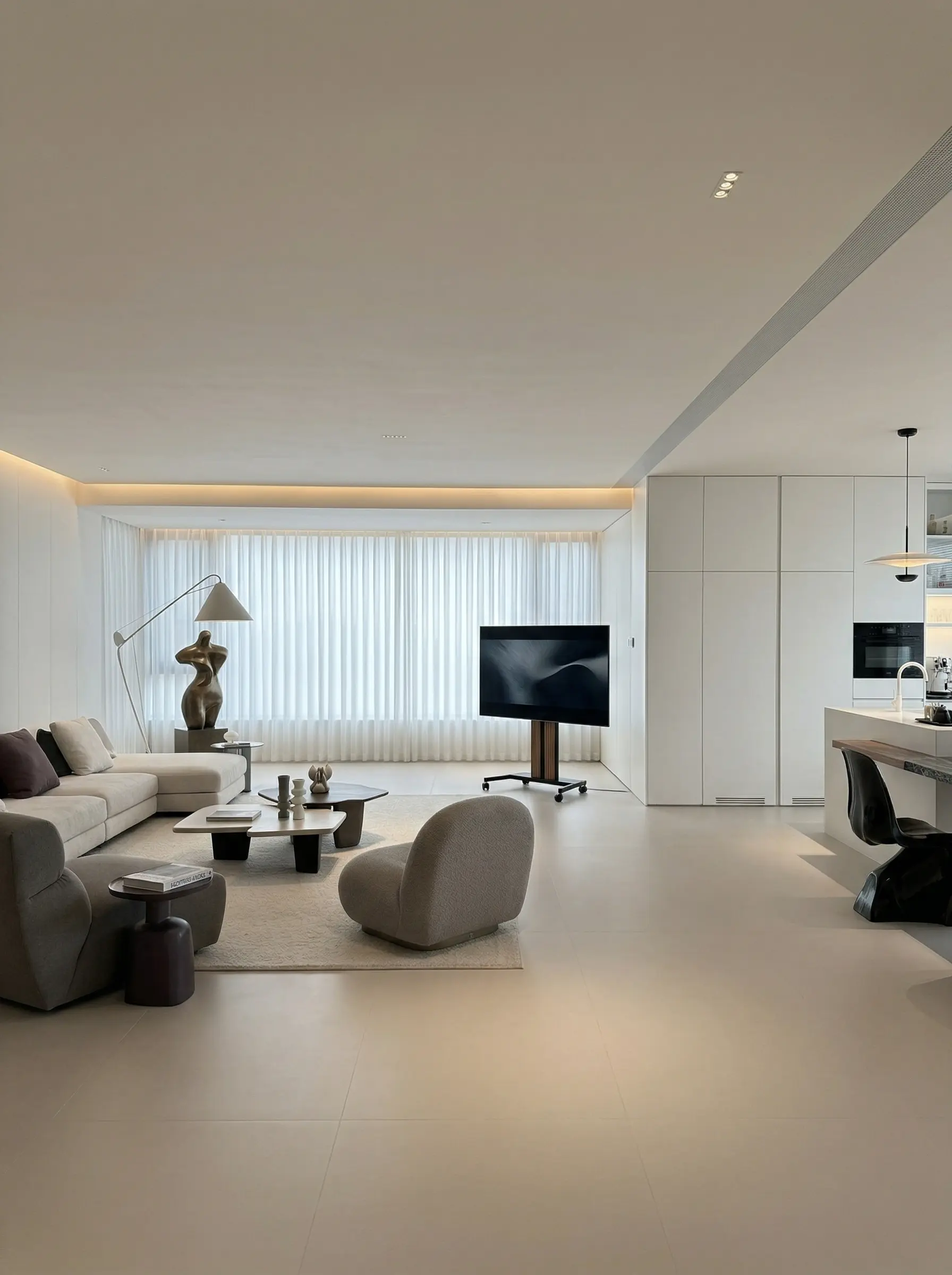 152㎡极简，成都业主的梦中情屋