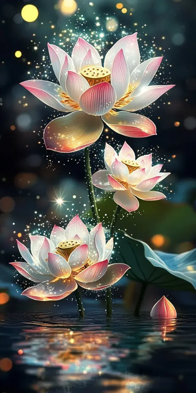 好运莲莲,好运多多|超正能量的手机屏保!