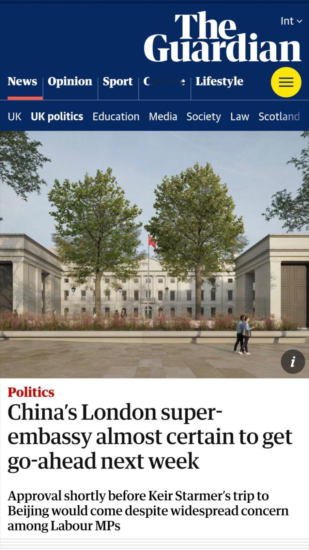 英国首相称中国比美国更可预测英国首相还说了：“我们（英国和中国）经历了黄金时代（