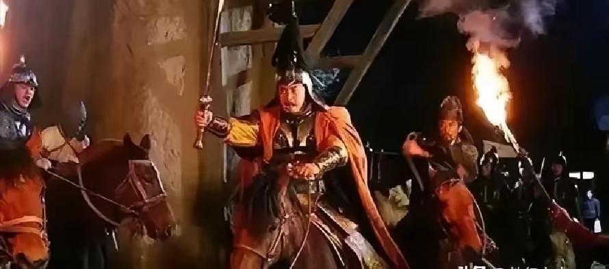 公元950年，大将军郭威发动兵变，闯入太后李三娘寝宫，李太后说：“皇位尽可拿去，