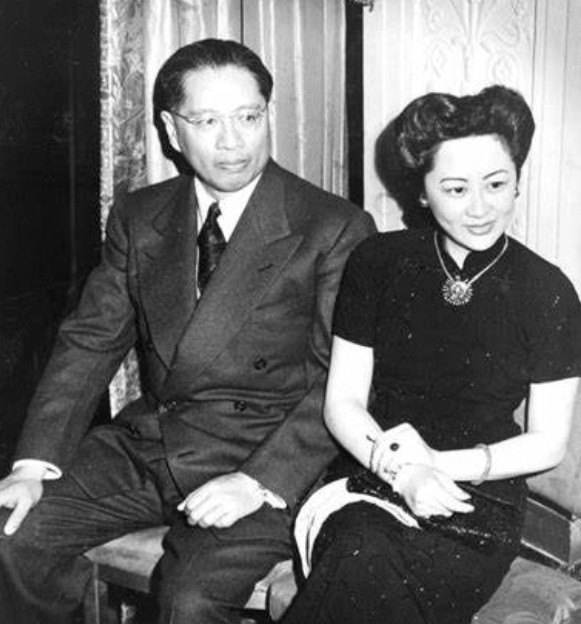 1971年，宋子文的朋友邀请他去赴宴，妻子张乐怡非不让他去，因为她闻到丈夫身上有