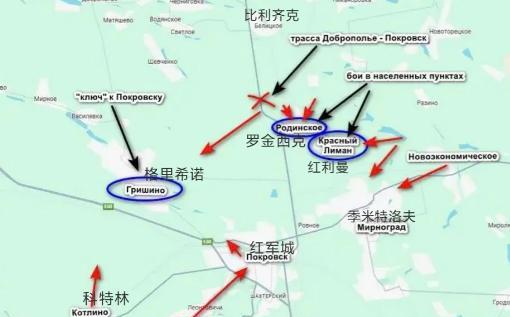俄军在罗金西克与比利齐克之间切断T0515公路之后，继续向西不断推进，目的是攻占