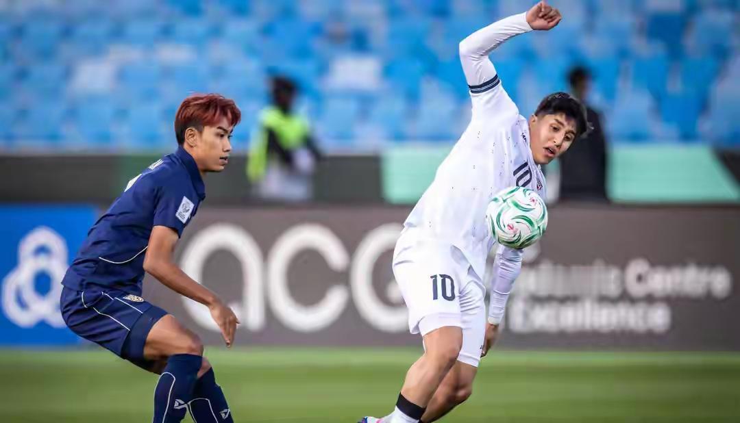 伊拉克竟然没有拿下泰国，这对中国队不是好消息，伊拉克U23队1比1泰国U23，下