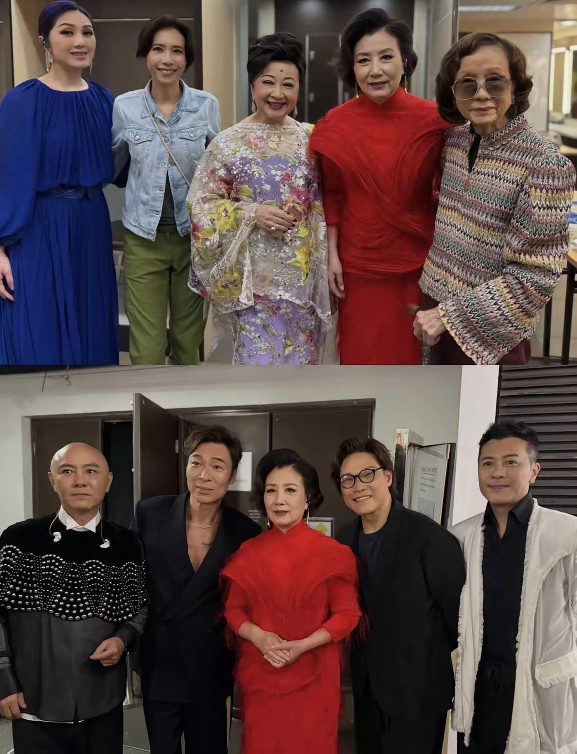 都明显看得出老了，这里真正扛老的是莫文蔚