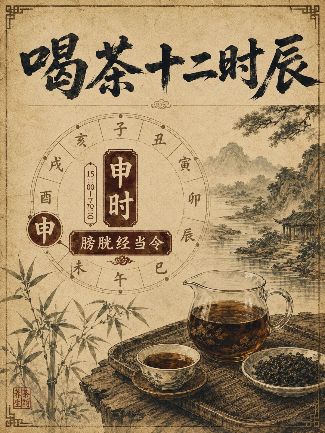 喝茶十二时辰，你喝对了吗？