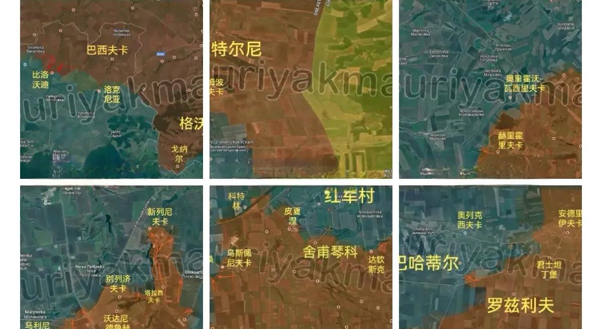 5月1日俄乌最新战报：1.苏梅州前线（图一）：过去48小时内，俄罗斯军队控制