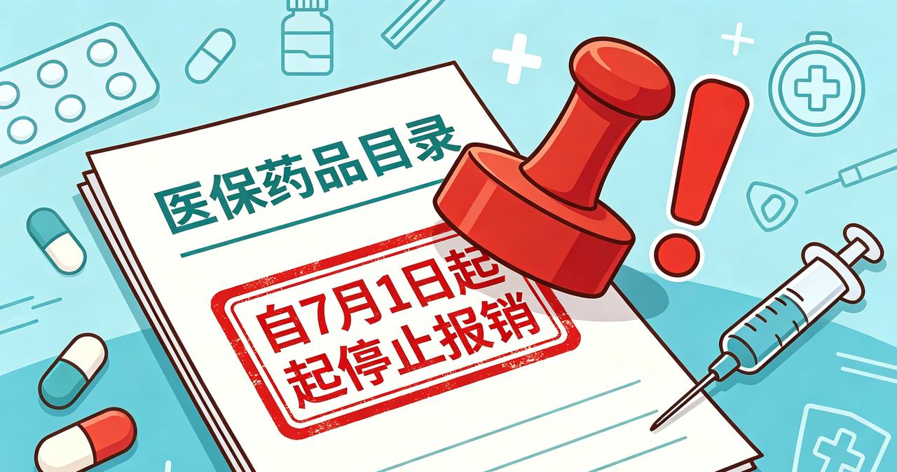 紧急提醒！7月1日起8类药医保不再报销，常吃的快自查7月1日起医保目