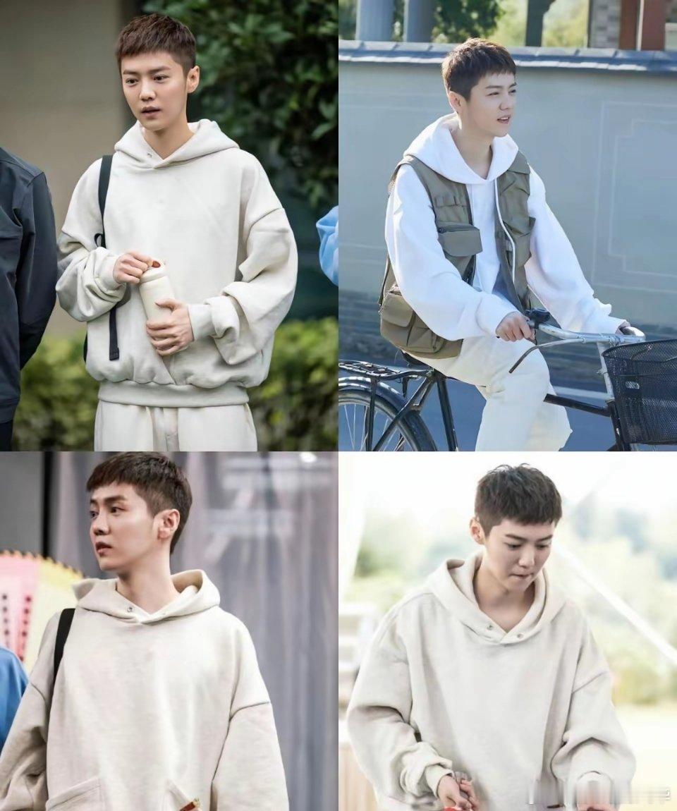 严重怀疑鹿晗以前留长发，是为了降低万千少女对他的迷恋度，故意避开桃花，给关晓彤足