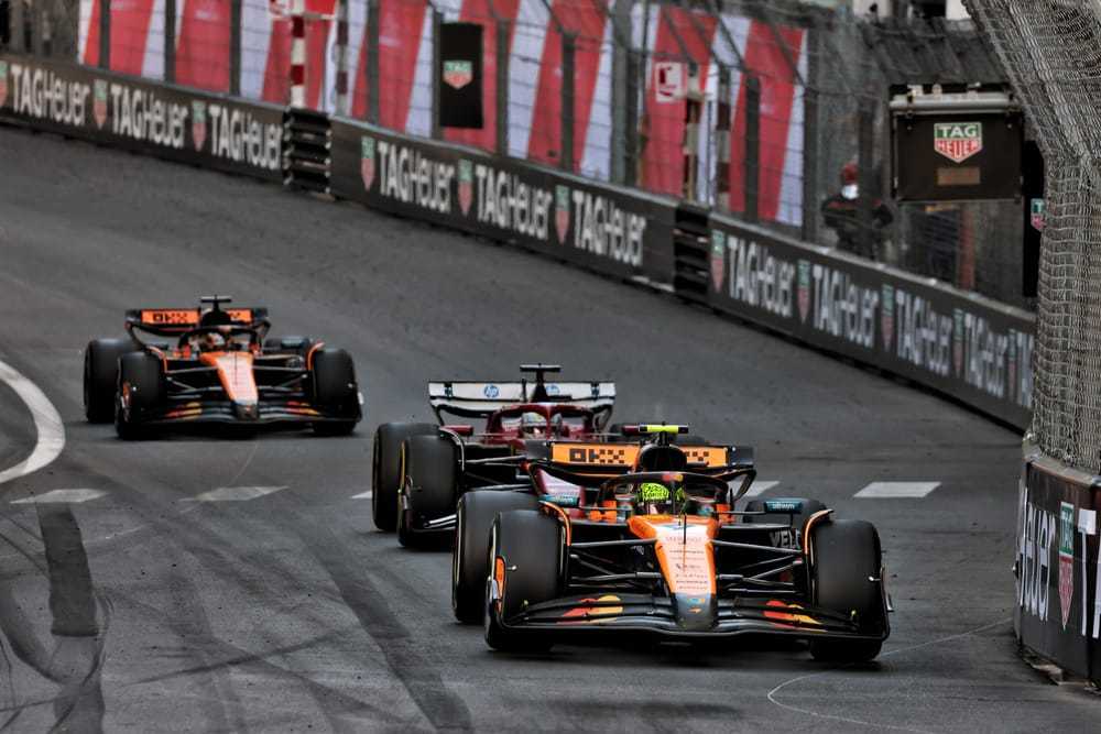 【F1摩纳哥站解析】诺里斯夺冠背后的策略博弈尽管勒克莱尔驾驶着看起来有速度的法拉