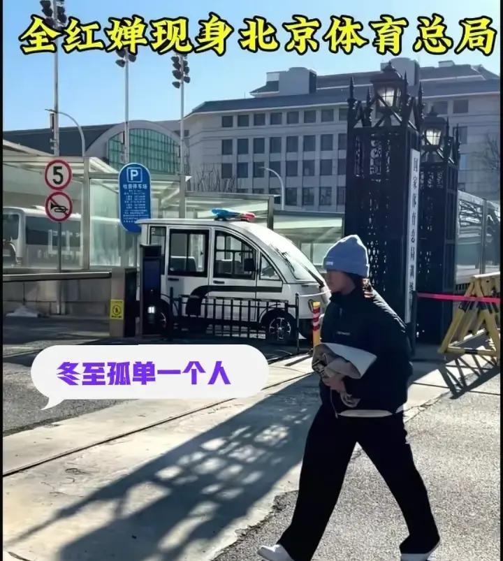 冬至夜，全红婵一个人溜进北京体育局，镜头里那小身影缩在羽绒服里，像只离群的小企鹅