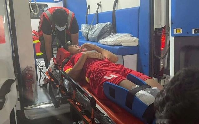 01月21日越南足协官方宣布，在U23亚洲杯半决赛中受伤的球队后卫阮晓明，检查