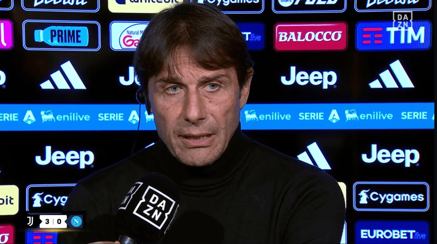 孔蒂: 执教生涯首次让没训练过的球员上场, 这感觉记一辈子