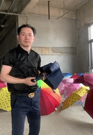 大哥这伞花里胡哨的，也不知道有多少个功能真的有实用性。