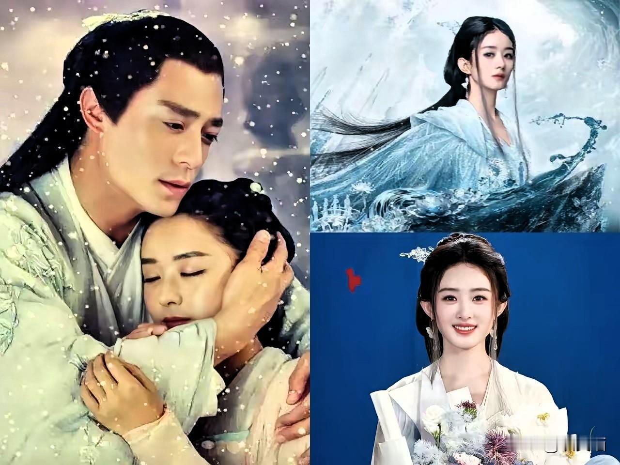 我敢说，霍建华刷到赵丽颖《逍遥》的海报，指定得嘴角咧到耳根！当年《花千骨》