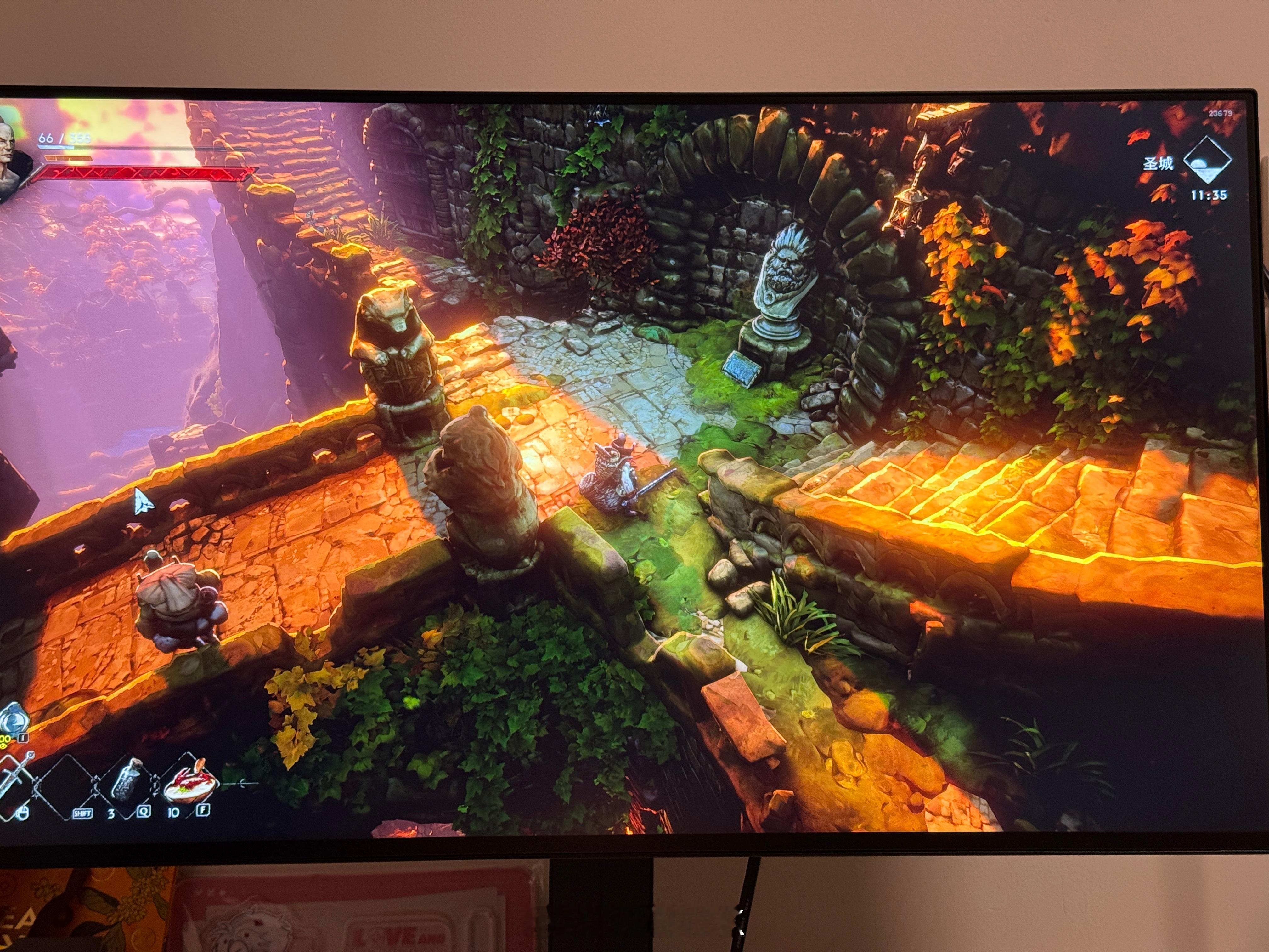 最近玩了一会游戏，《恶意不息》还不错！打击感、画面都很好steam​​​