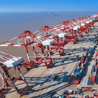 关税生效一整年！中国港口爆单狂飙，美国民众含泪买单2026年春节前夕，CN