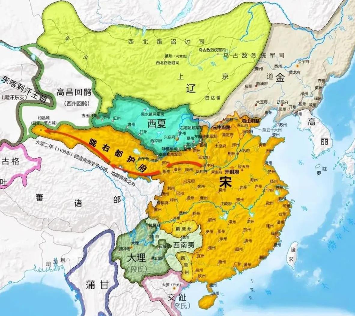 宋朝，你仔细研究一下，就会发现它竟然是一个极其对称的朝代。开局是从孤儿寡母手里