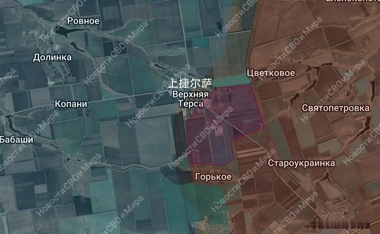 俄军东部集群突击队在扎波罗热州攻入古利艾波列西面的上捷尔萨，这是一个公路交汇点，