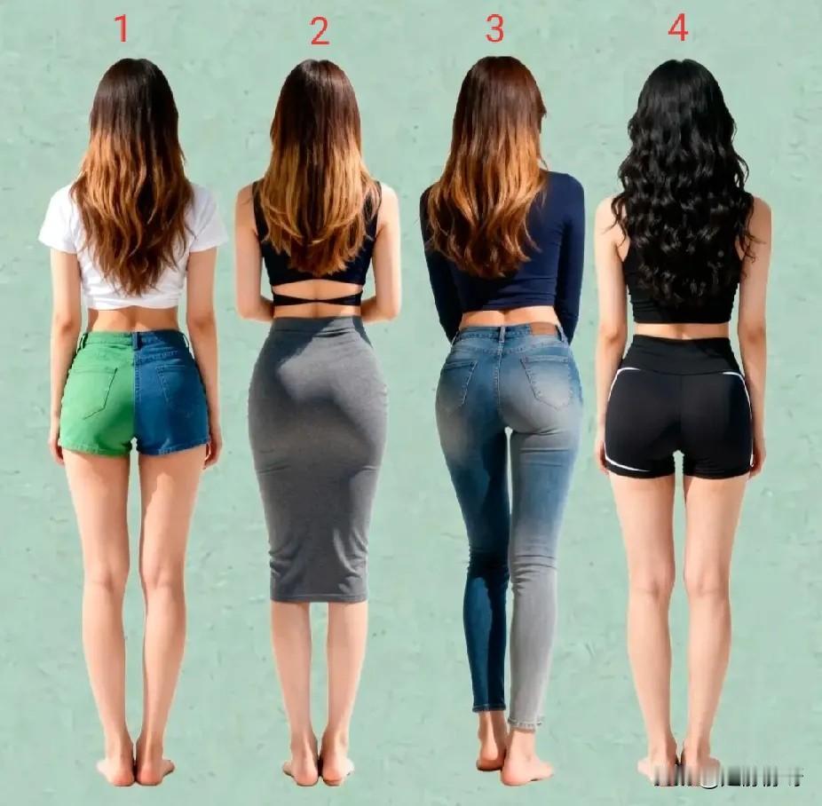 我觉得1号身材最好，不接受反驳！