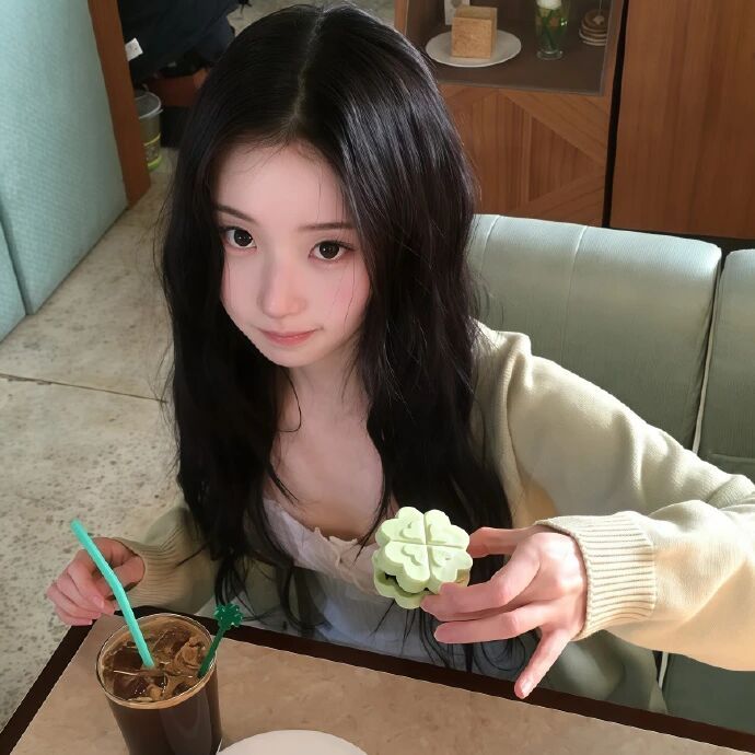 WeChat女头｜头像分享｜薄荷绿