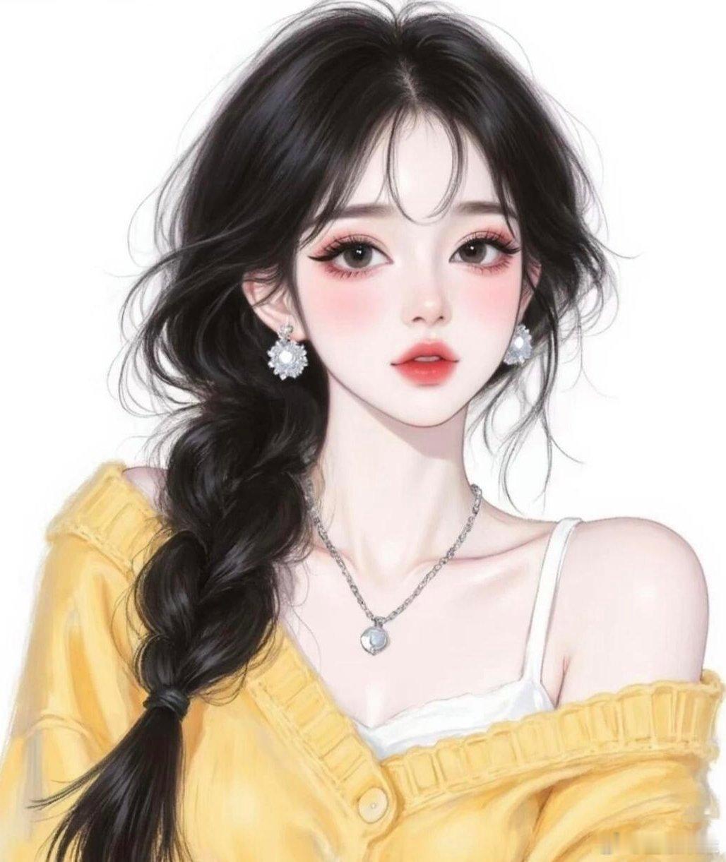 可盐可甜卡通WeChat头像