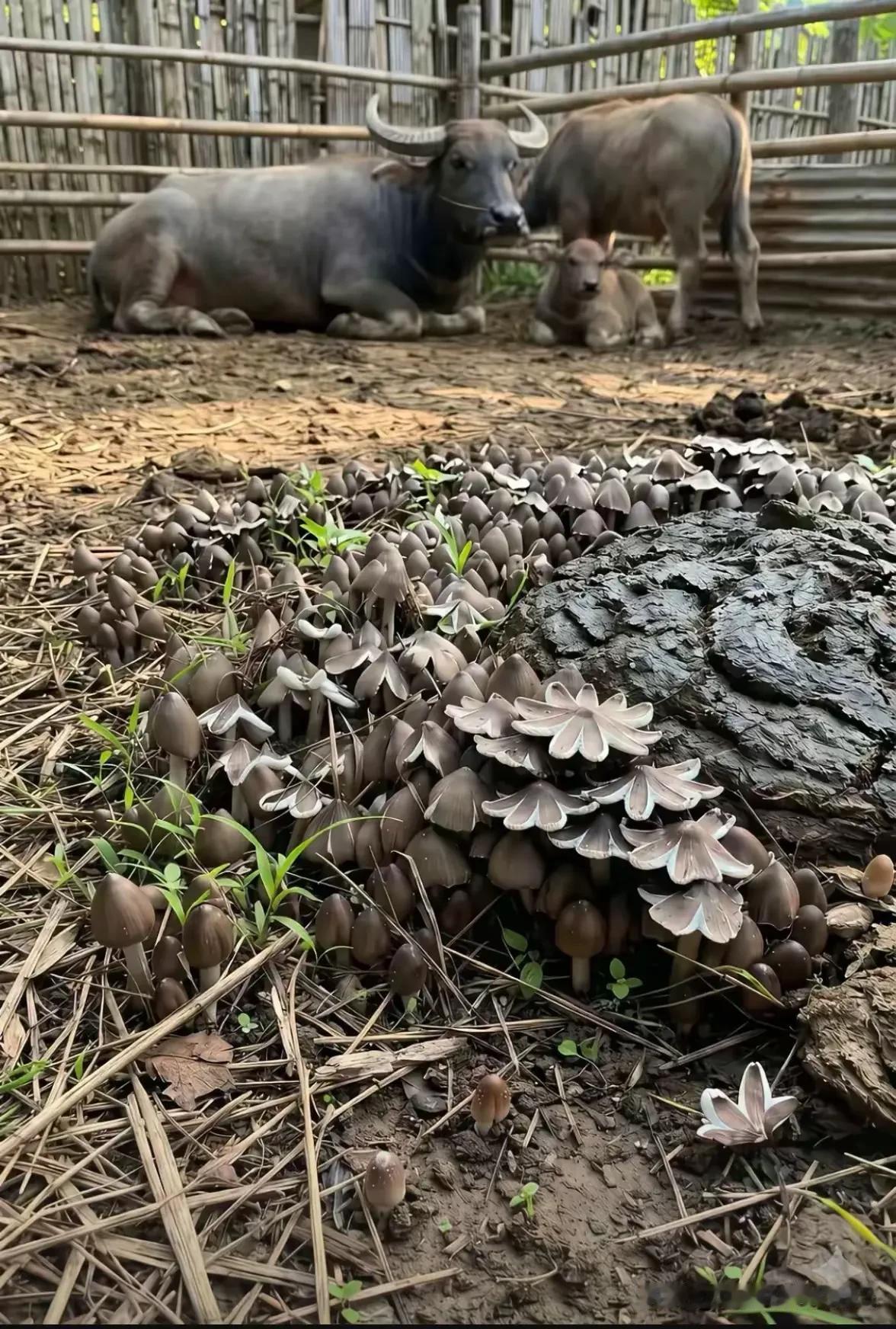 这么多的鸡枞菌，怎么没人来采摘呢？😯😯😯