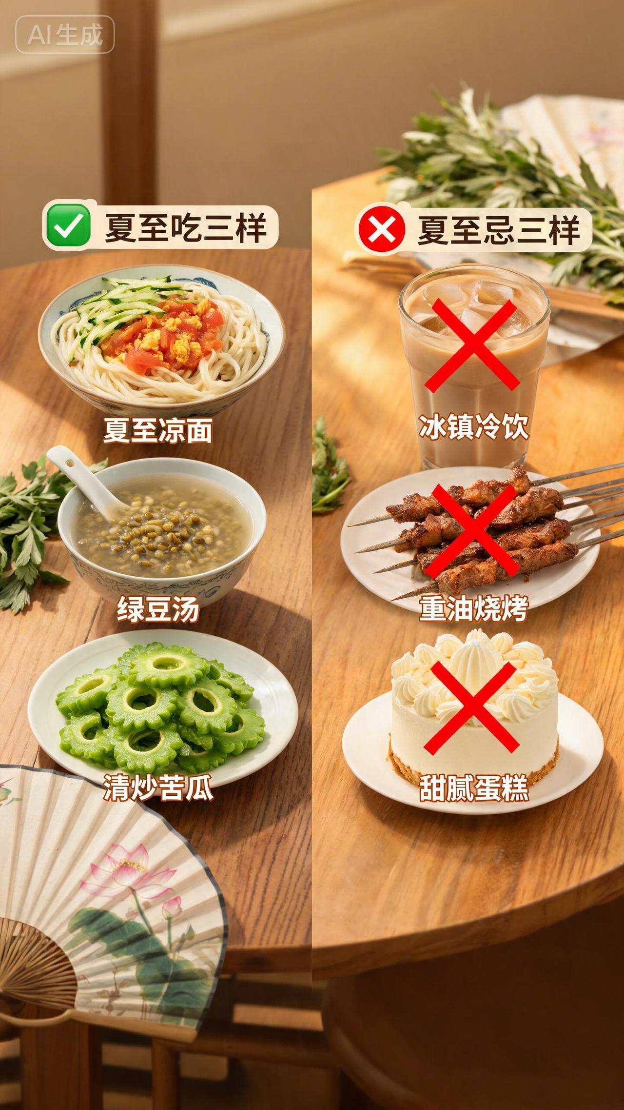 明日夏至，吃三样忌三样，顺应节气讨个好意头。明天就是夏至了。一年里白昼最长的