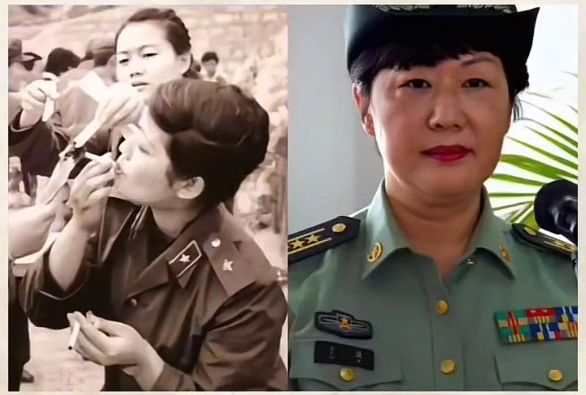 她叫于捷，时任47军139师医院护理排排长。在1985年老山轮战期间，将3个月大