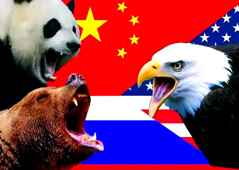 美国现在斗的不是俄罗斯，也不是欧洲，是我们，但相反的是我们斗的不是老美，目前，伊