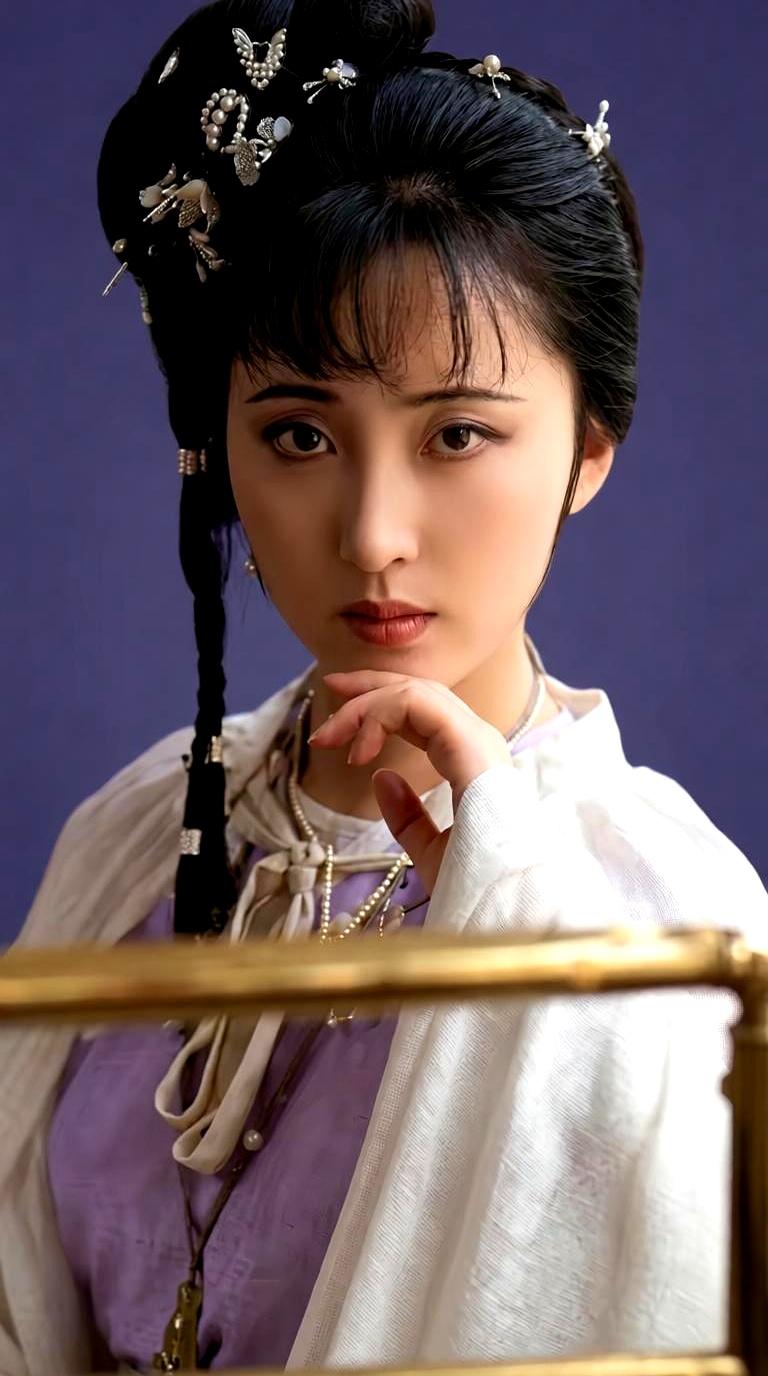 你敢信吗？当年火遍大江南北的林妹妹，竟然有两套绝美造型被导演狠心“雪藏”，正剧
