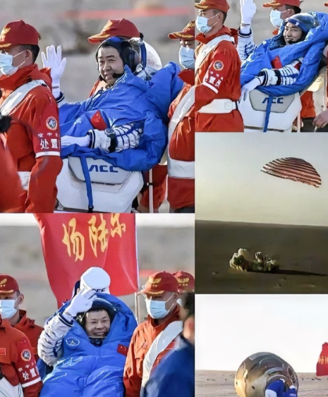 发现没？神舟二十号乘组回来，大家可能都没注意到，一个细节变了。以前着陆舱降落，