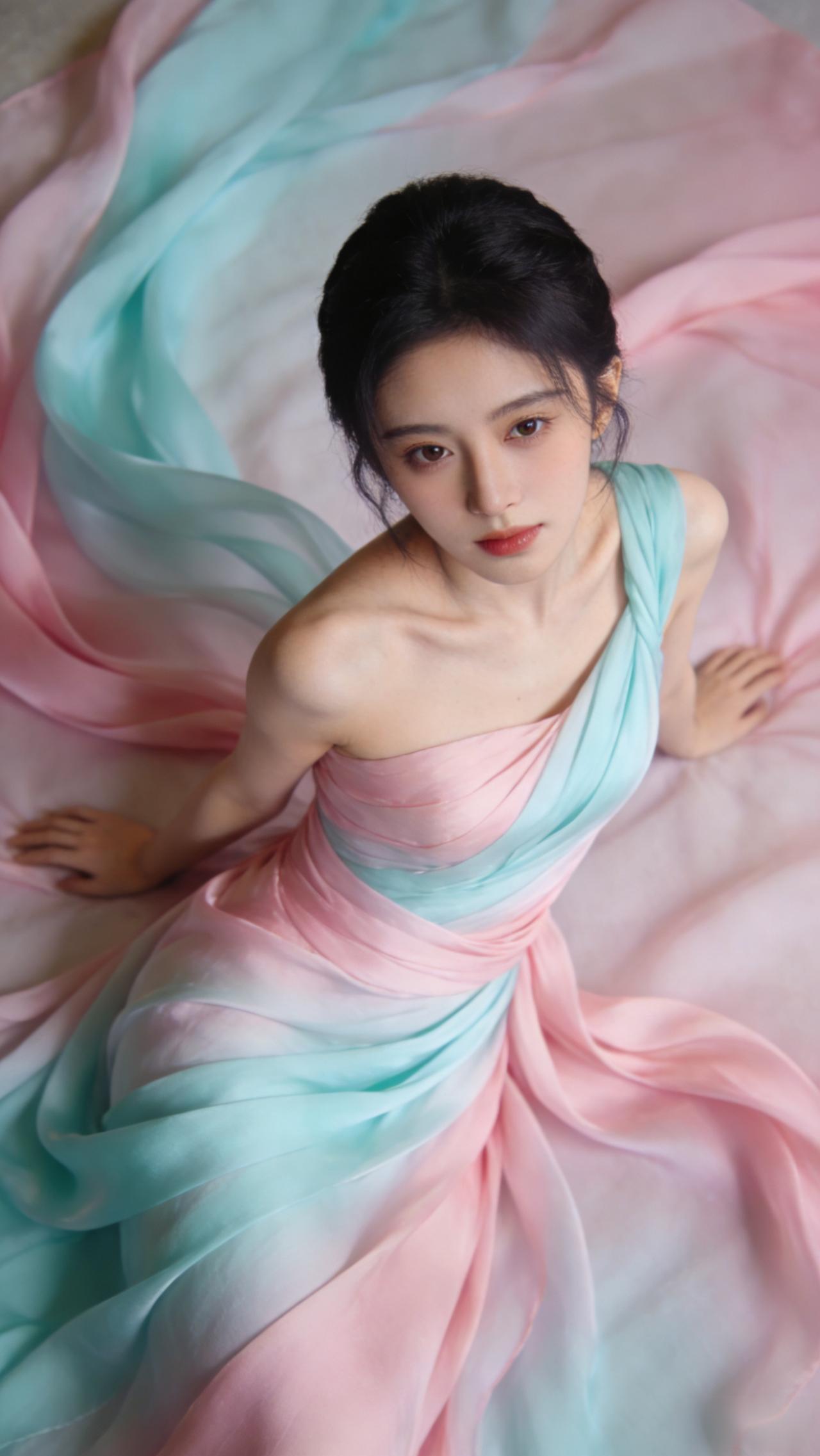 五彩斑斓的美丽气质女神肖像照，应该怎么拍怎么穿才能更“温柔”?如何拍出户外