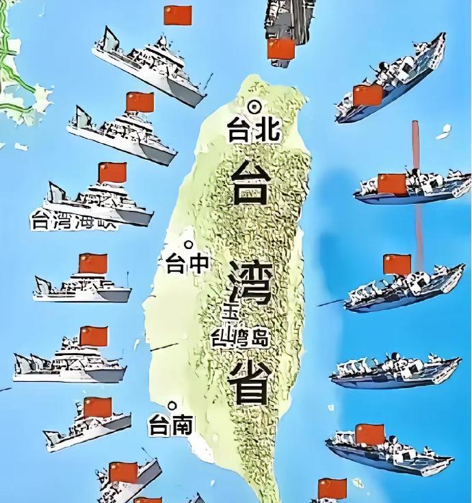 中国高层绝对有高人！眼下解放台湾的战略相当绝妙，“解放台湾”的战略战术围着围着就
